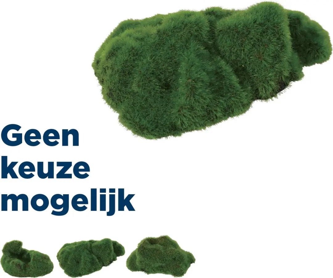 Zolux Ornament Kiezelsteen Blauw - Groeiend Decor