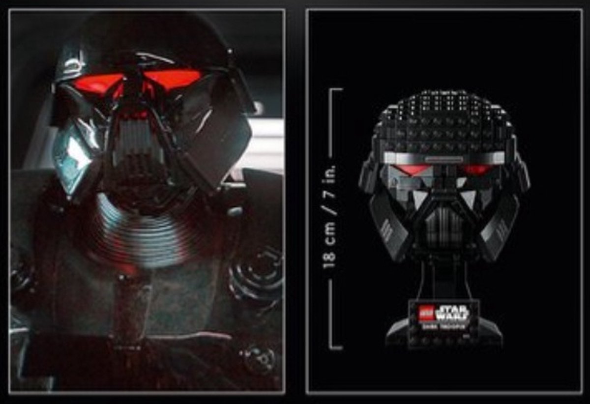 LEGO Star Wars Dark Trooper Helm - 75343