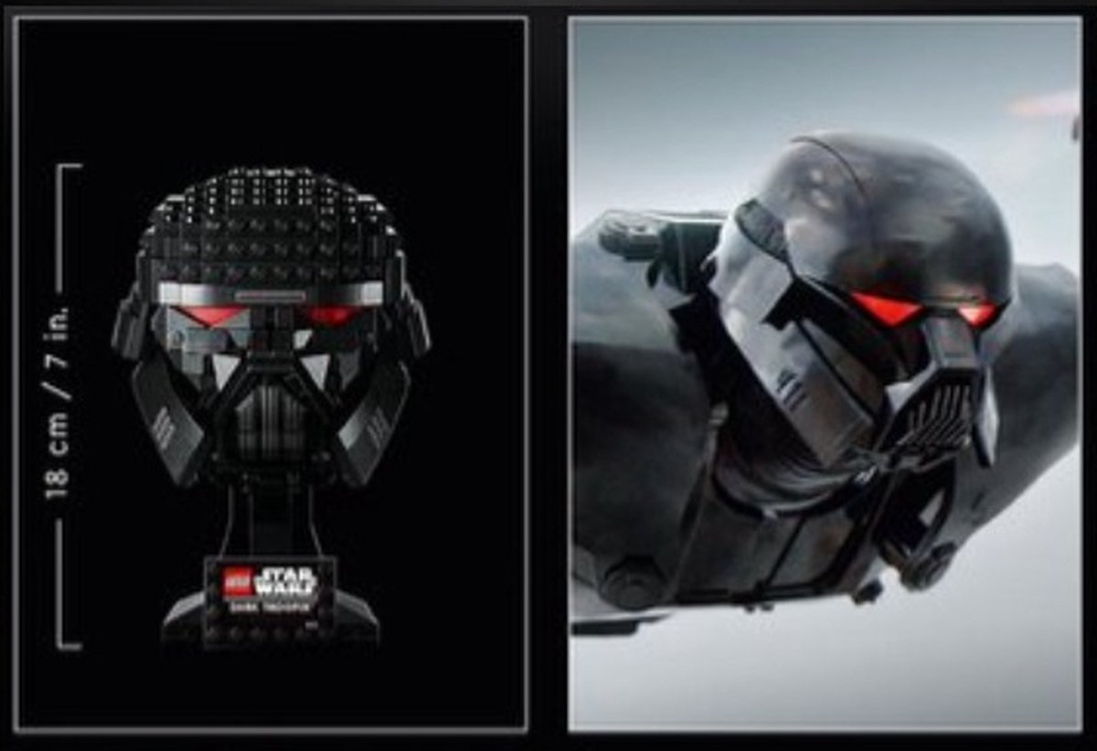 LEGO Star Wars Dark Trooper Helm - 75343