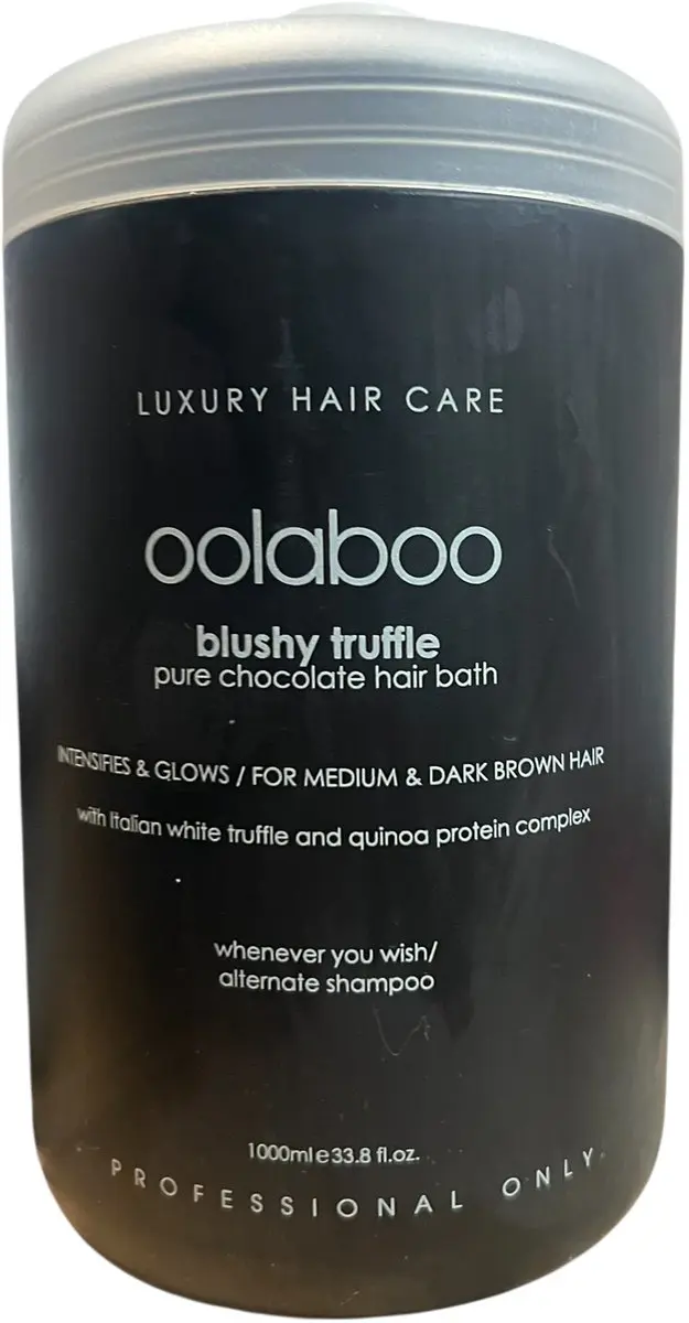 Oolaboo Blushy Truffle Pure Chocolade Hair Bath 1000ml