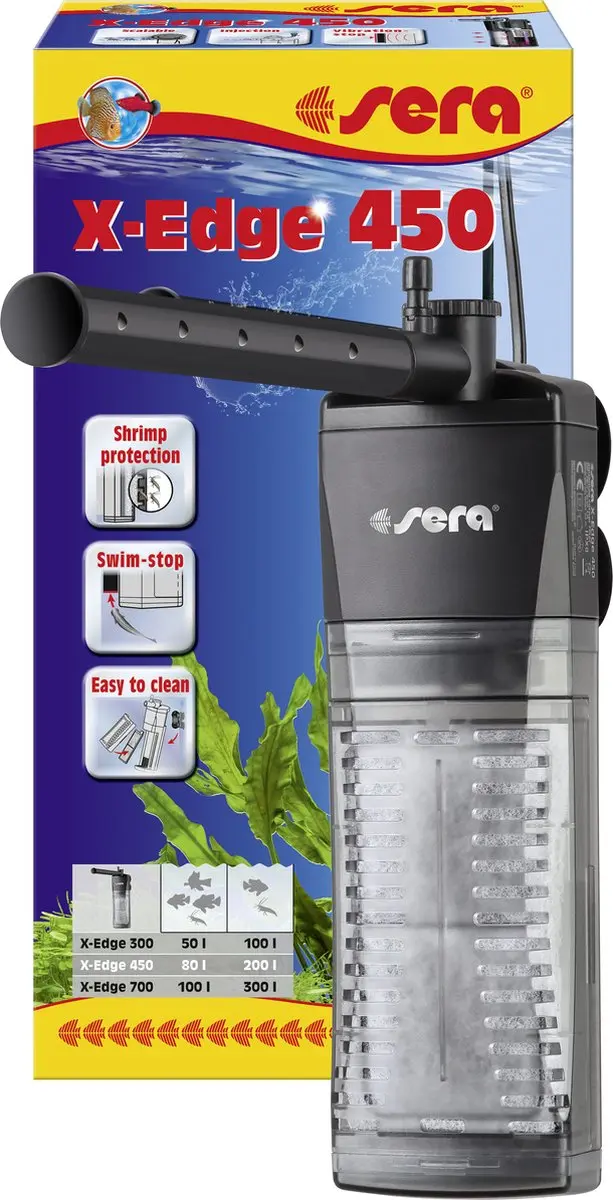 Sera Filter X-Edge 450 Hoekfilter