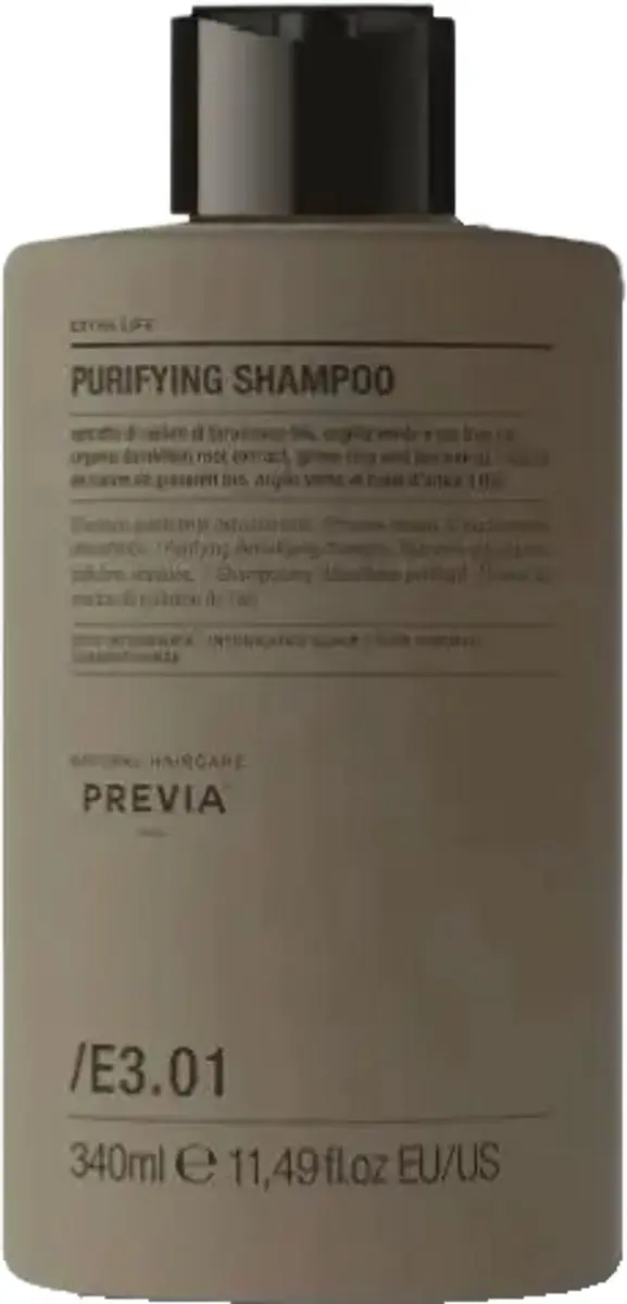 Previa Extra Life Purifying Shampoo 340ml