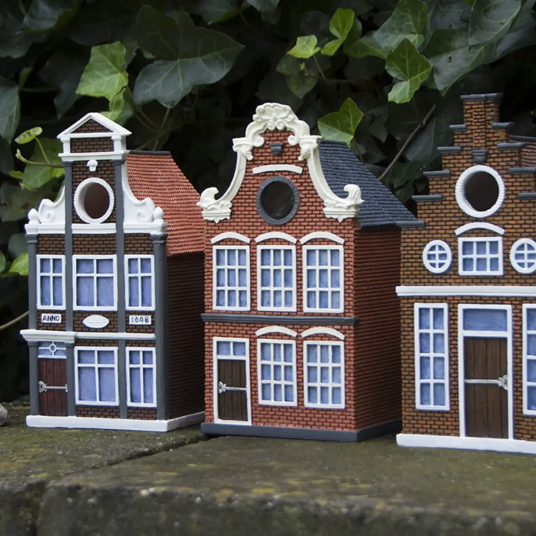 Esschert Design Vogelhuisje Hangend - Steenrood