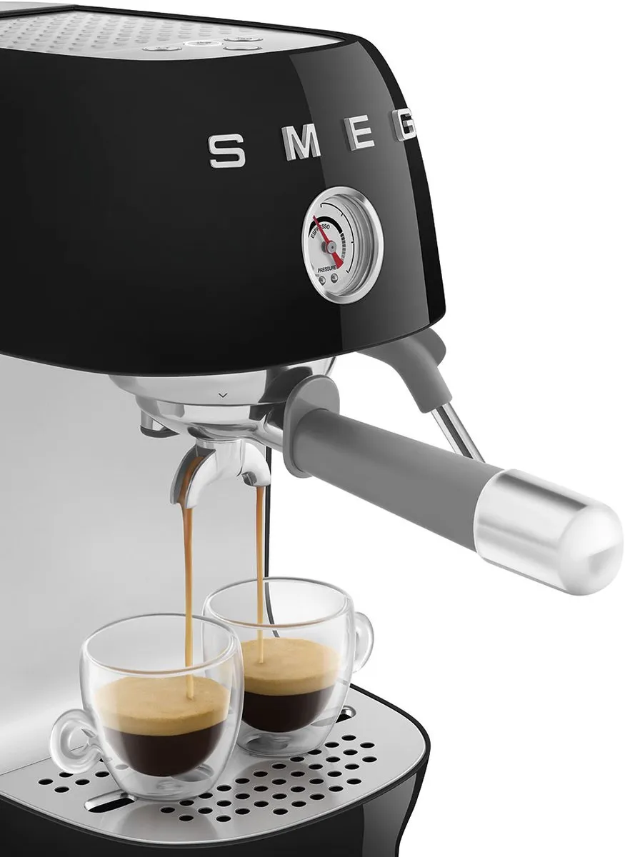 Smeg ECF03BLEU Handmatige Espressomachine - 1600W - 2 Kopjes