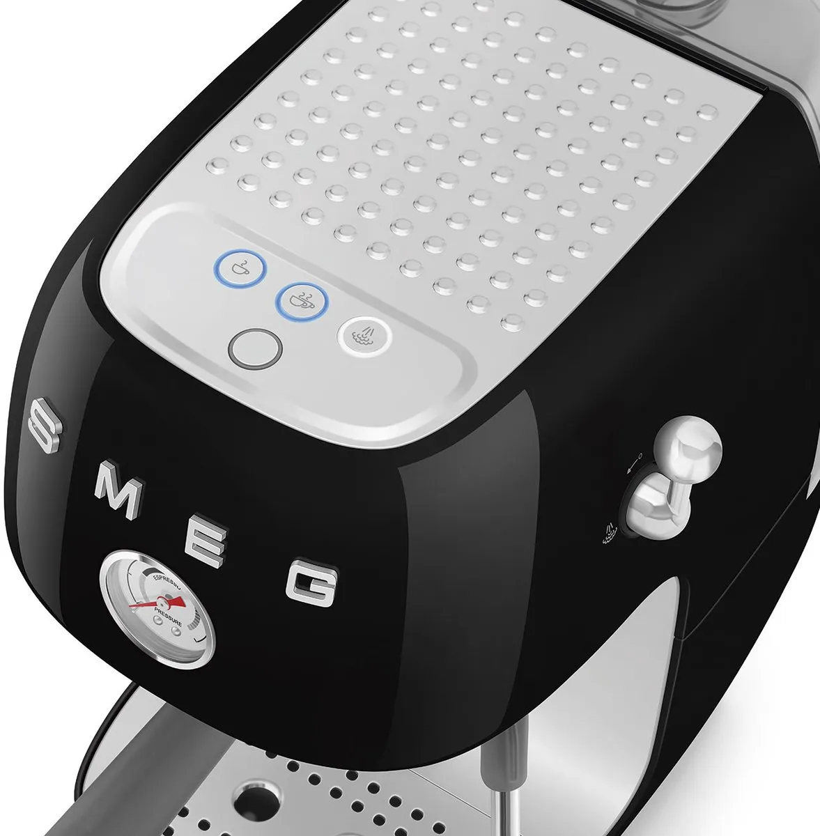 Smeg ECF03BLEU Handmatige Espressomachine - 1600W - 2 Kopjes