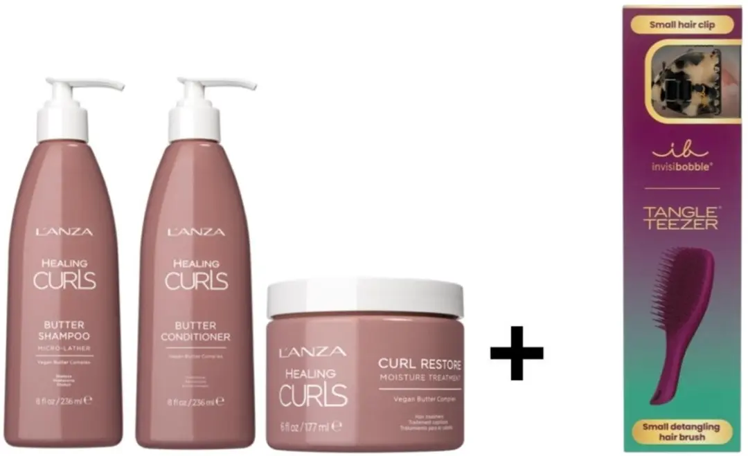 L'anza Healing Curls Care Set