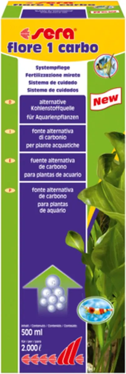 Sera Flore 1 Carbo Plantenvoeding 250ml