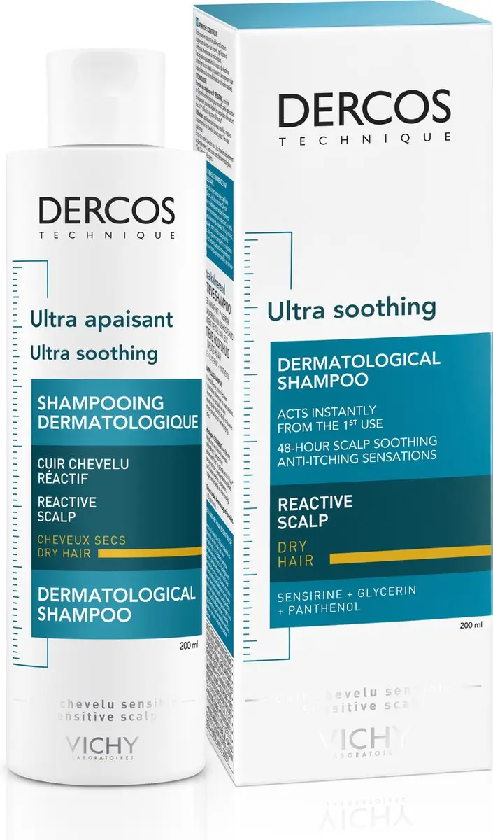 Vichy Dercos Technique Ultra-Kalmerende Shampoo 200ml