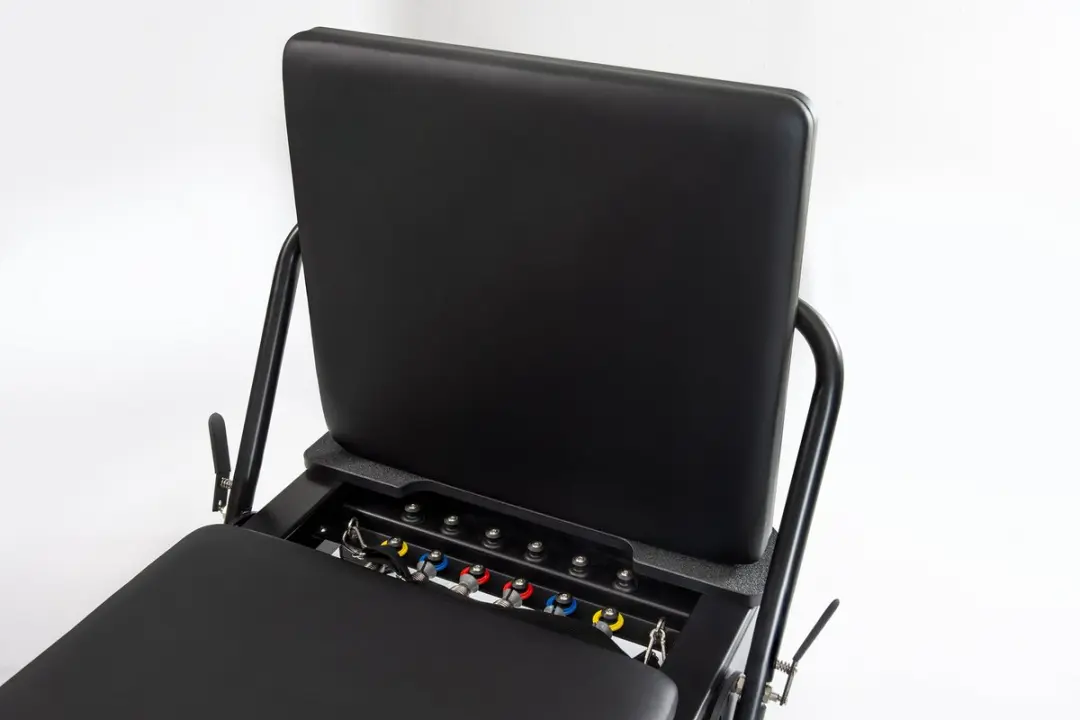 Mewave Pilates Reformer Premium Zwart - Inklapbaar & Verstelbaar