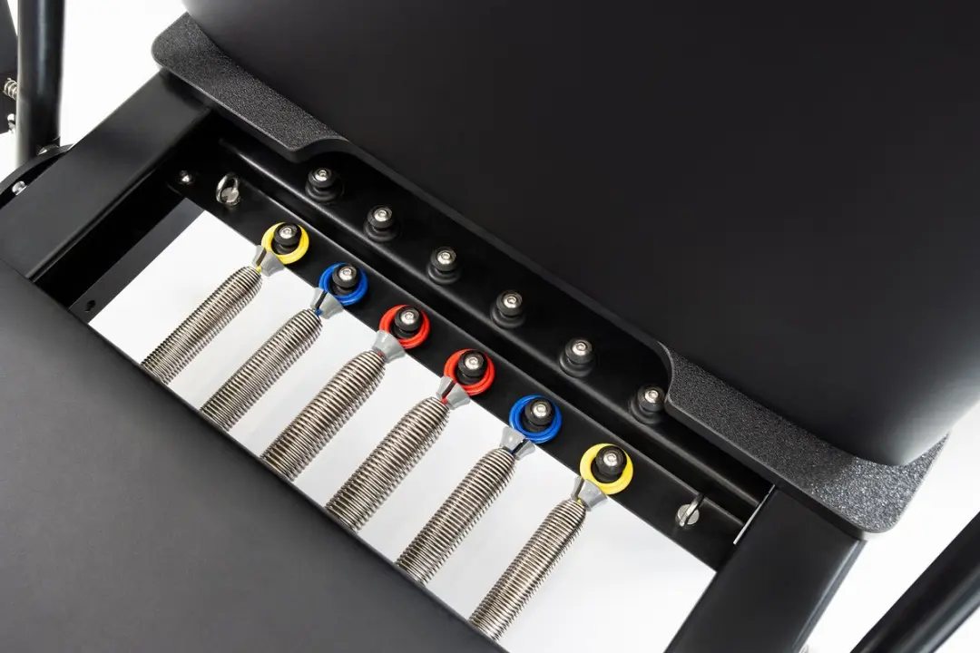 Mewave Pilates Reformer Premium Zwart - Inklapbaar & Verstelbaar