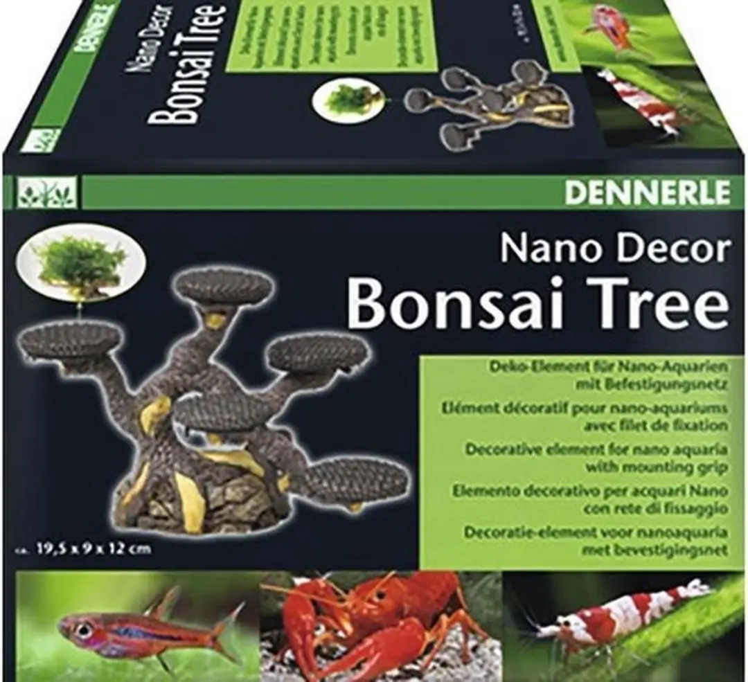 Dennerle Mos Bonsai Boom Aquariumdecoratie 19.5cm - Bruin