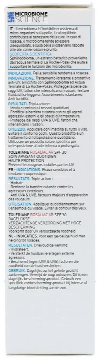 La Roche-Posay Toleriane Rosaliac AR SPF30 Dagcreme 50ml