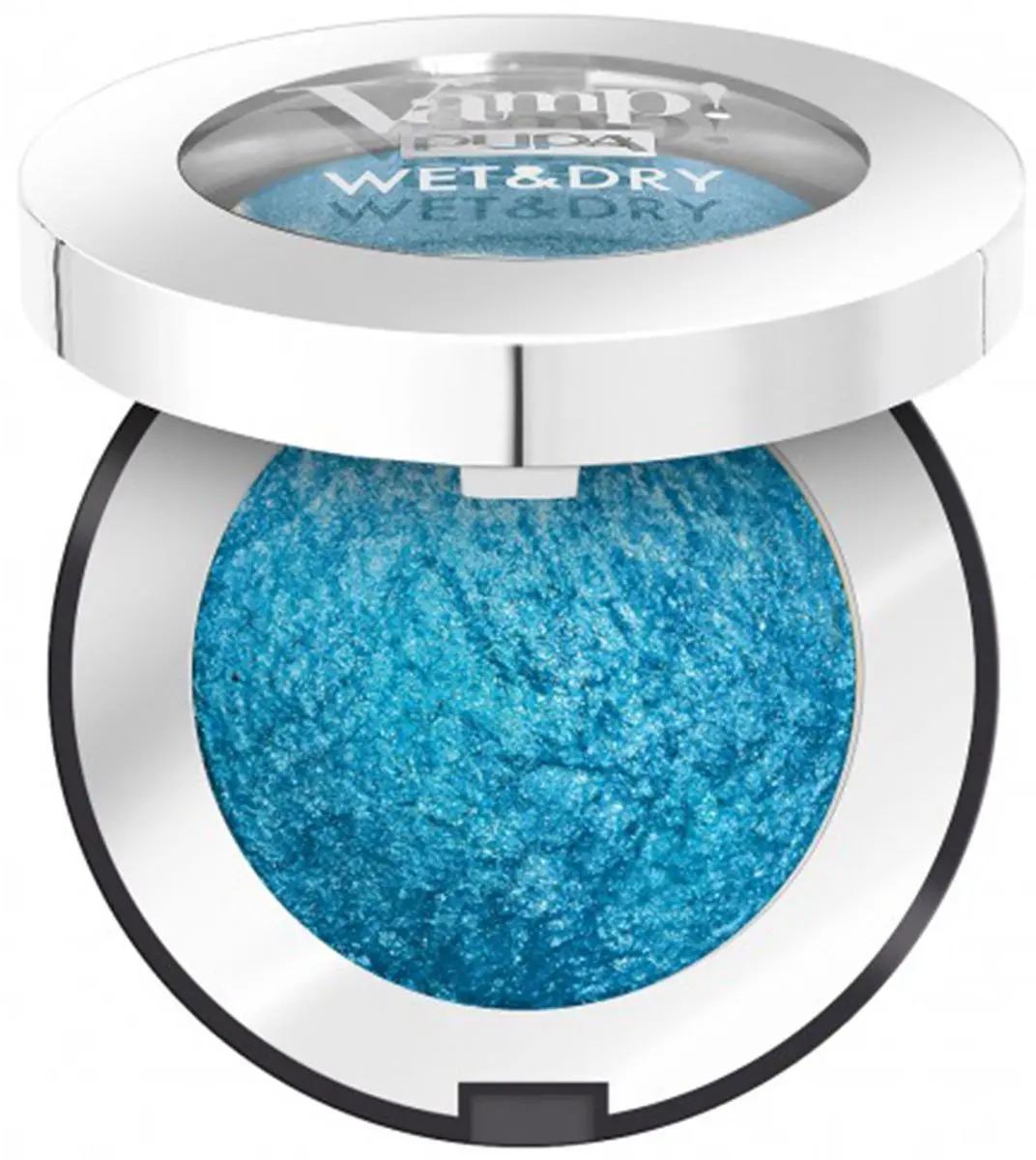 Pupa Milano Vamp! Wet & Dry Oogschaduw Indigo Blue 1g