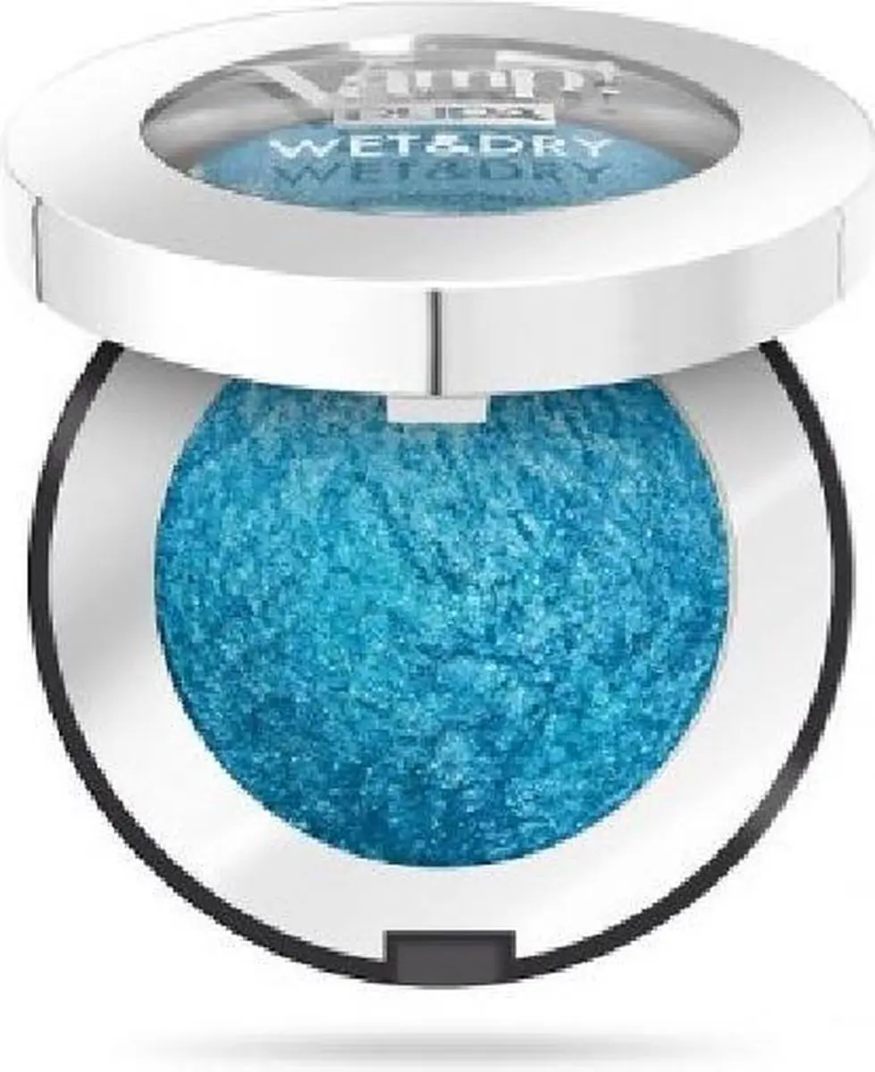 Pupa Milano Vamp! Wet & Dry Oogschaduw Indigo Blue 1g