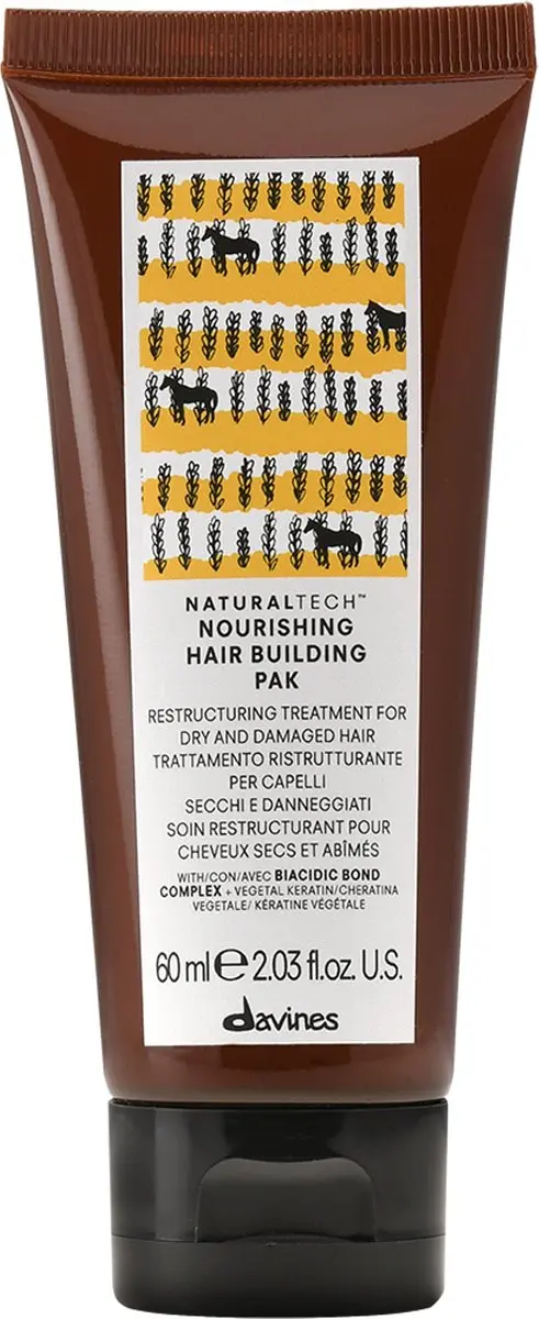 Davines Natural Tech Nourishing Hair Building Pak 60ml