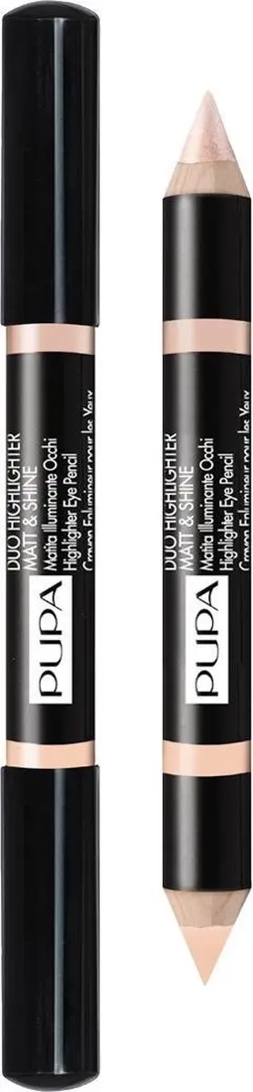 Pupa Milano Duo Highlighter 002 Matt & Shine - Roze