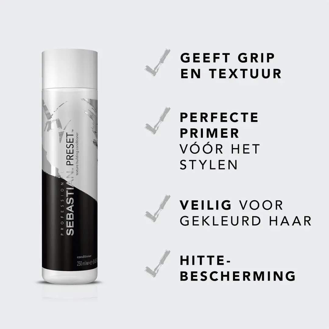 Sebastian Professional Preset Conditioner 1000ml - Gekleurd Haar