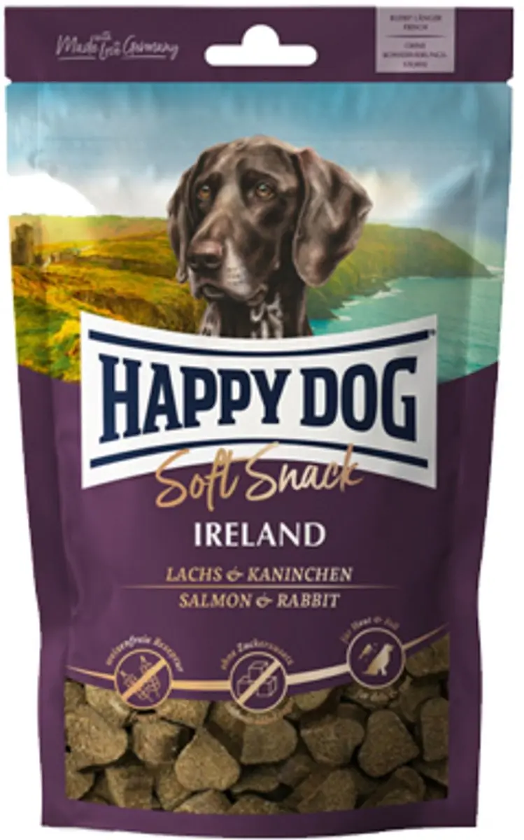 Happy Dog Soft Snack Ireland 3x100g