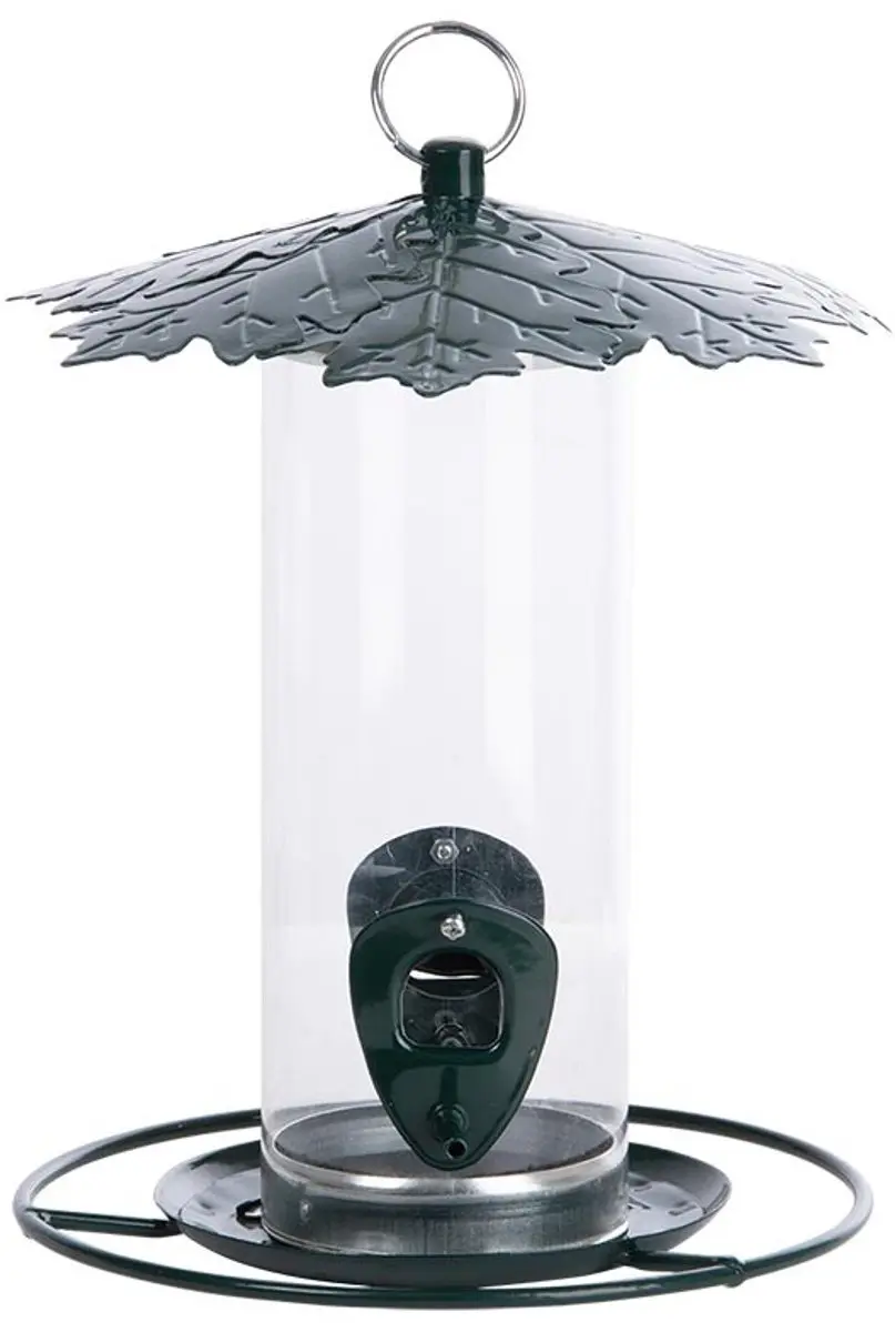 Esschert Design Vogelvoedersilo 23cm - Zilver