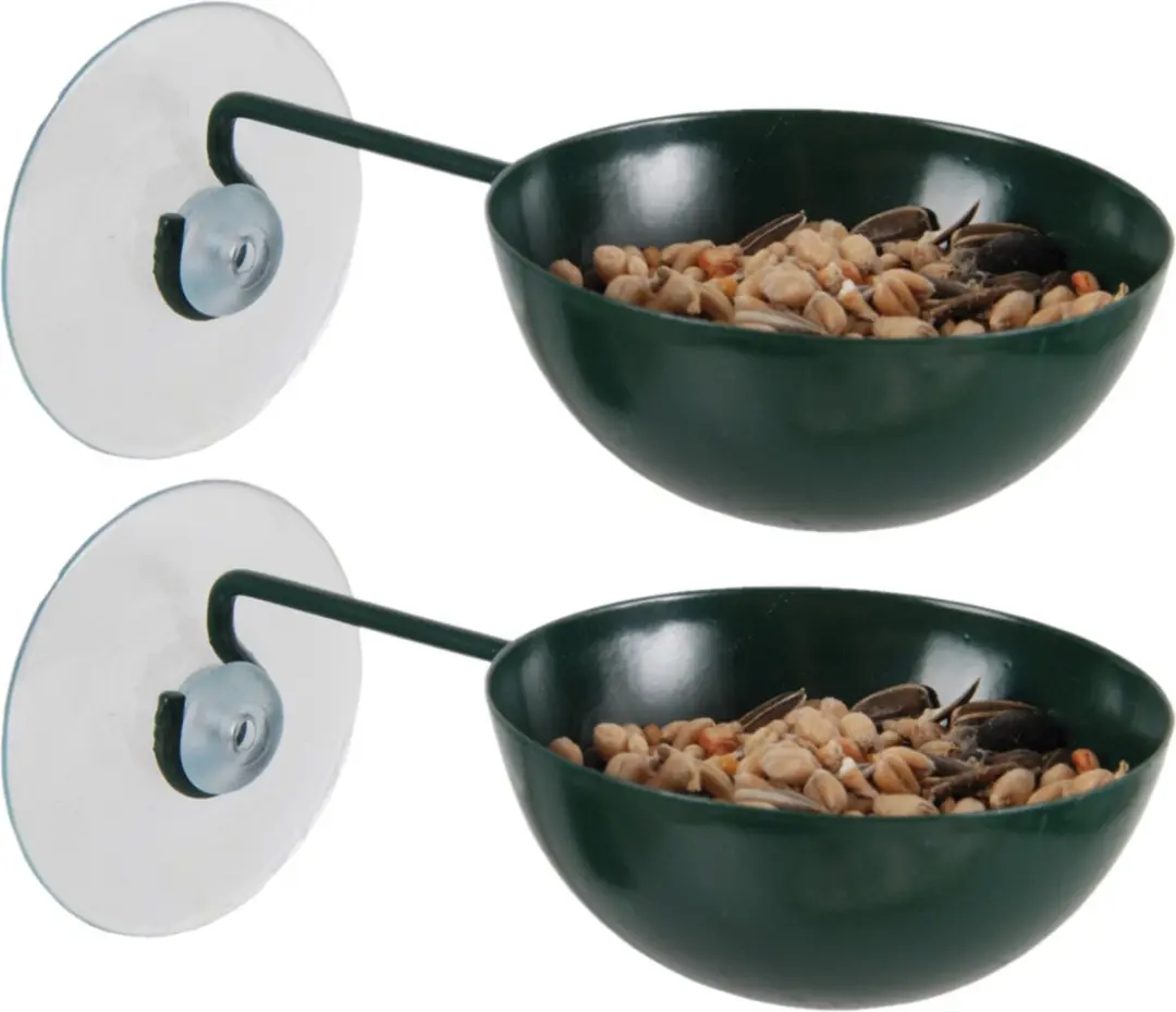 Esschert Design Vogelvoederbakje 2x
