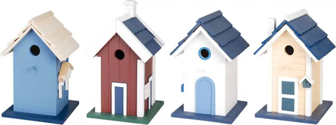 Esschert Design Scandinavische Vogelhuisje