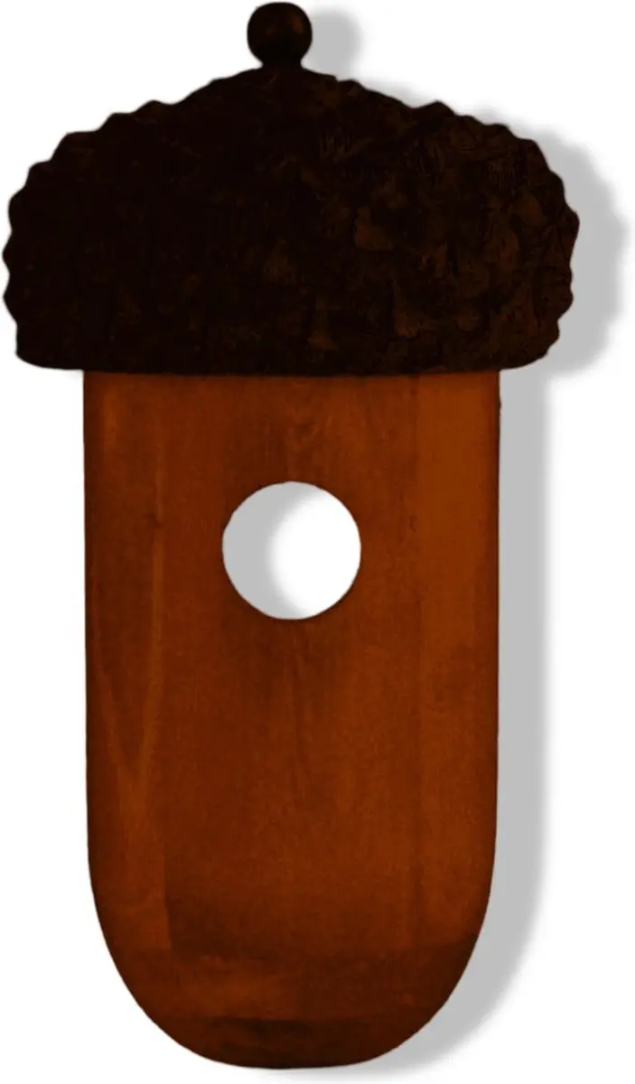 Esschert Design Nestkast Eikel Vogelhuisje - Hangend - 1 Inloop