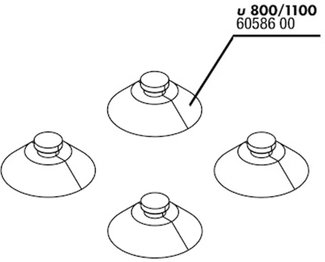 JBL ProFlow Zuignappen 20mm