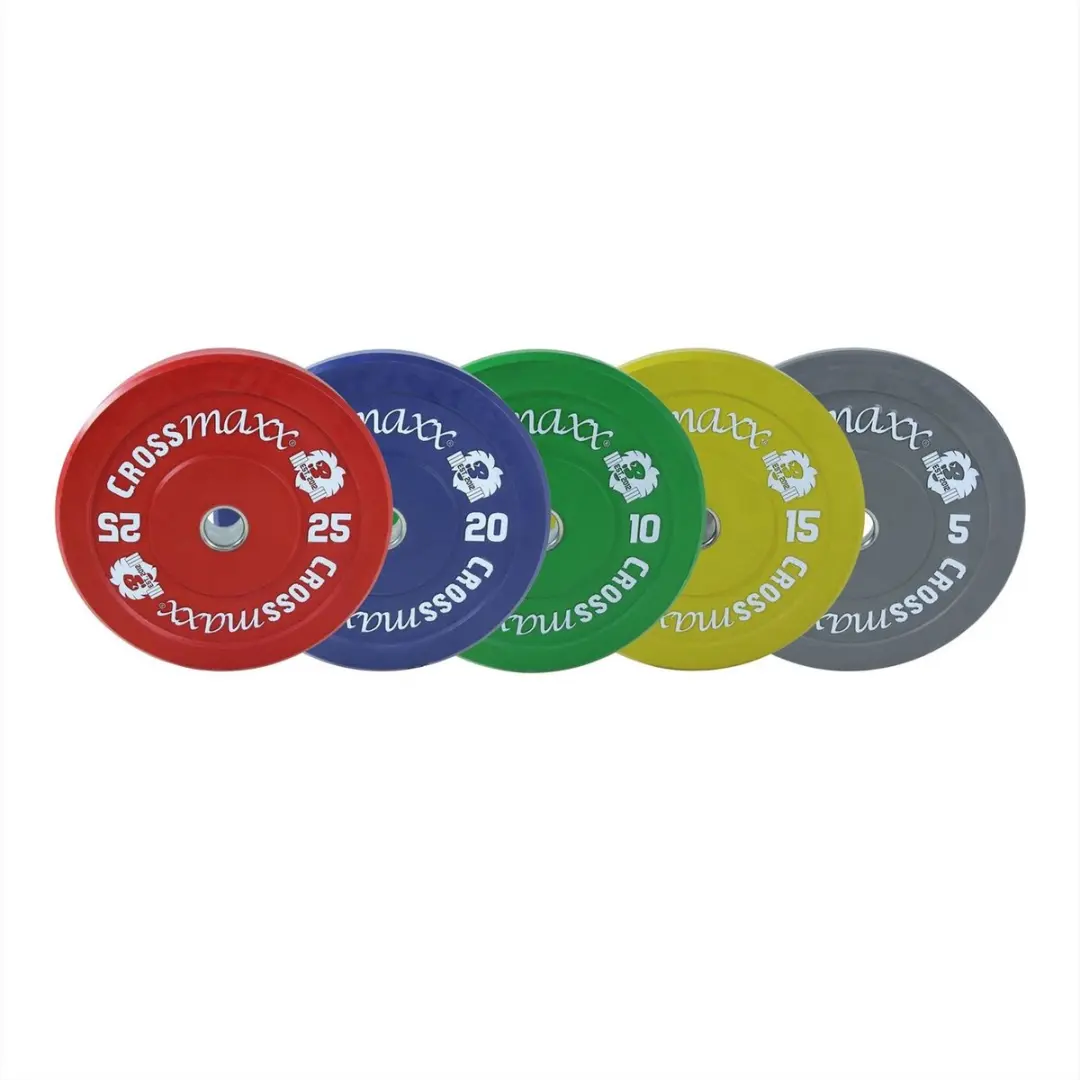 LifeMaxx Crossmaxx Technique Halterschijf 50mm - 5 kg - Grijs