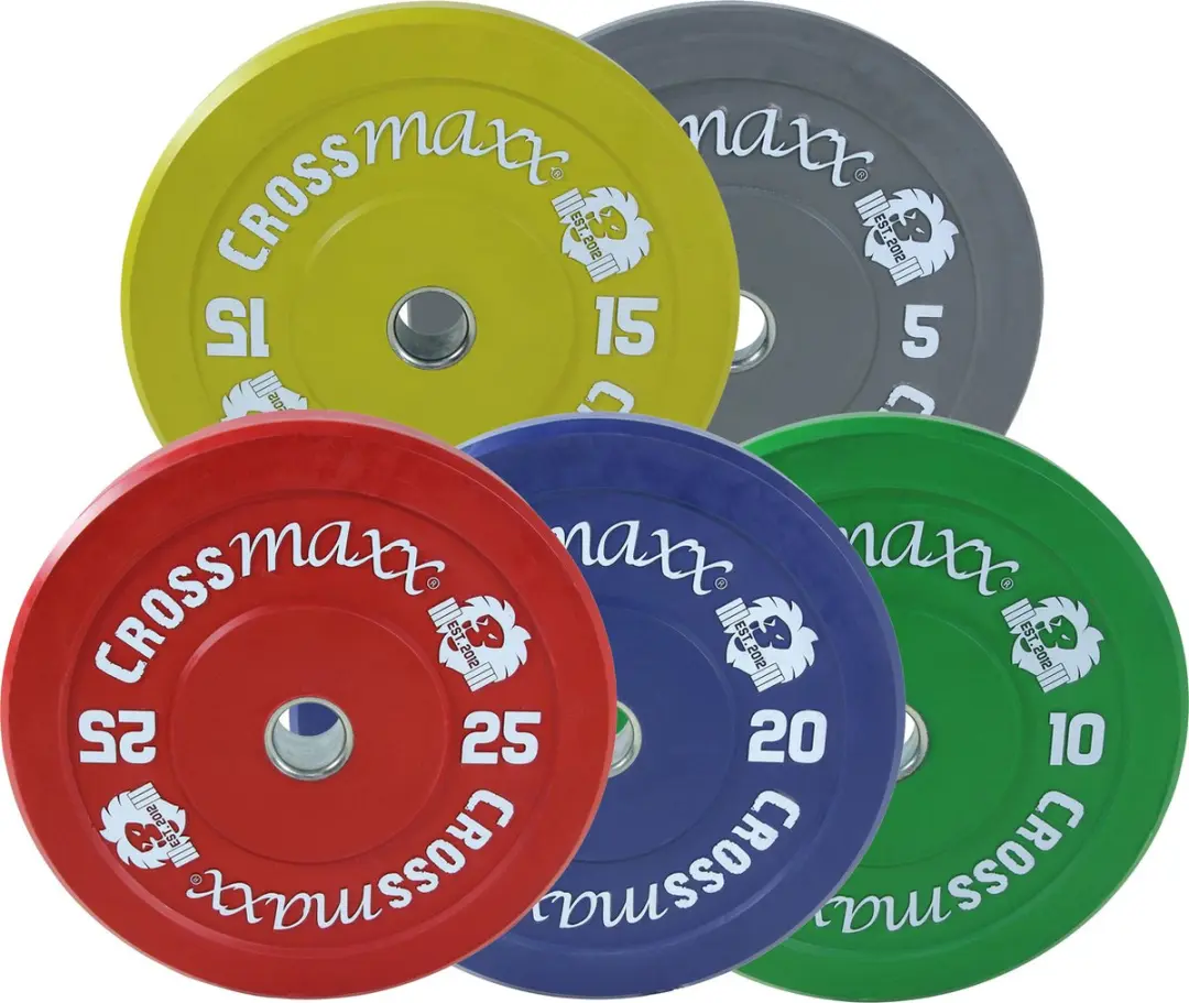 LifeMaxx Crossmaxx Technique Halterschijf 50mm - 5 kg - Grijs