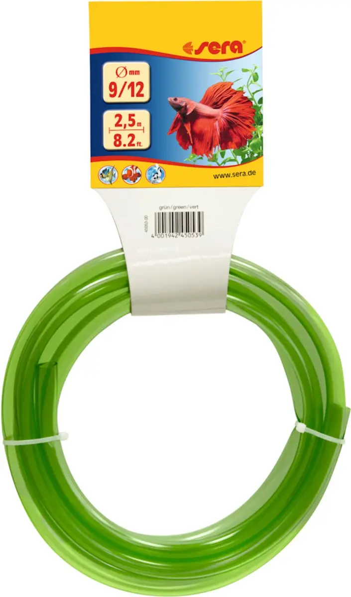 Sera Slang 9/12 Groen 2,5m
