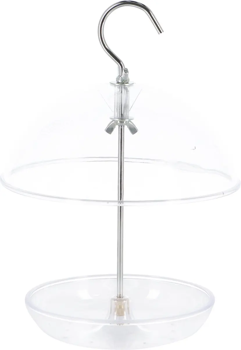 Esschert Design Hangend Voederhuis Acryl - Transparant - afbeelding 3 van 5
