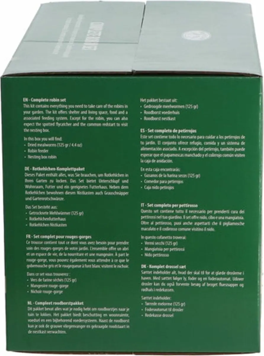 Esschert Design Pakket Roodborstje - 3 Stuks
