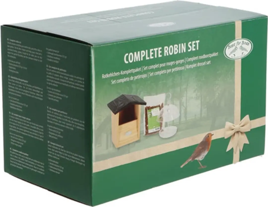 Esschert Design Pakket Roodborstje - 3 Stuks