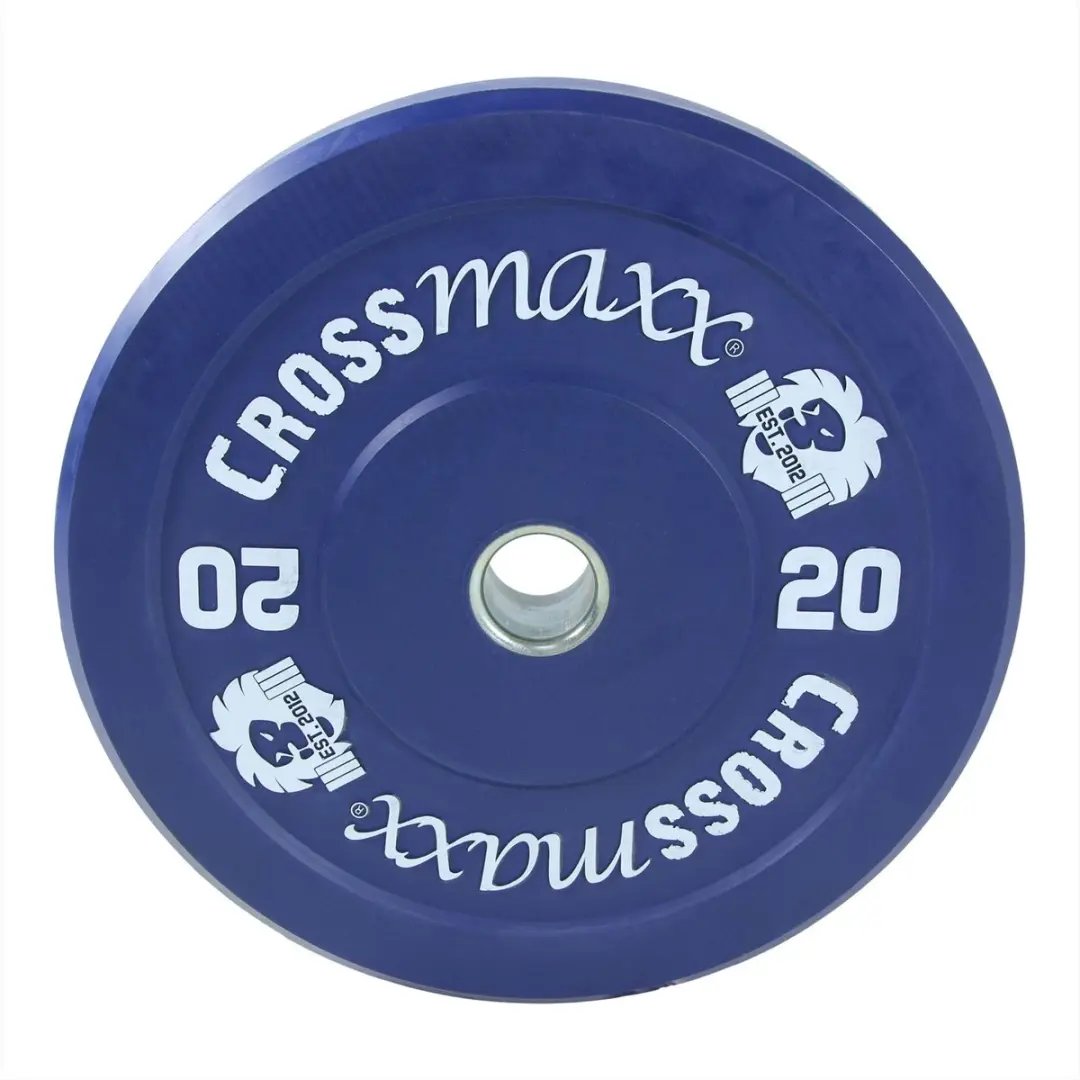 LifeMaxx Crossmaxx Halterschijf 50mm 20kg - Blauw