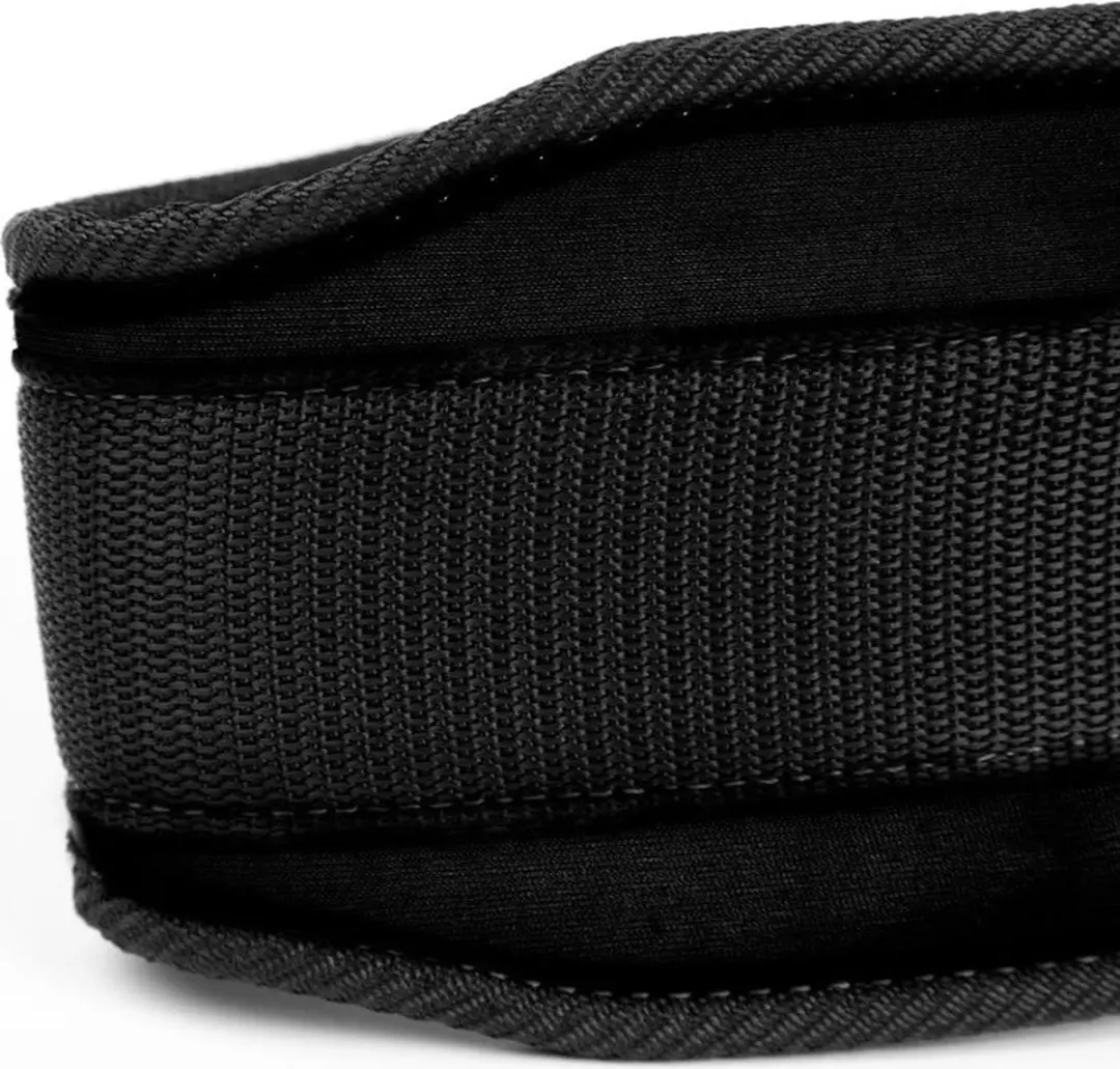 Gorilla Wear 4 Inch Nylon Sportriem - Halterriem Dames L - Zwart