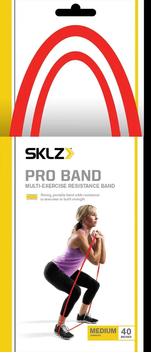 Sklz Pro Bands Medium Weerstandsband - Rood