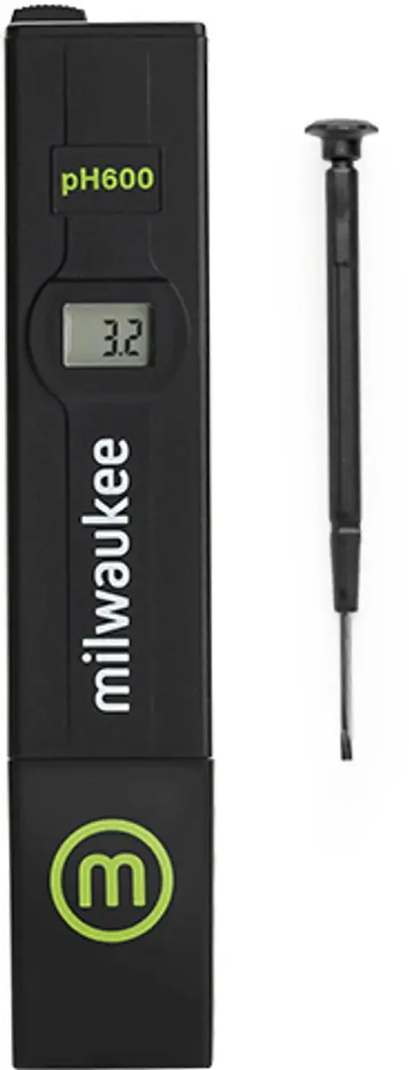 Milwaukee PH600 Digitale pH-meter - Zwart