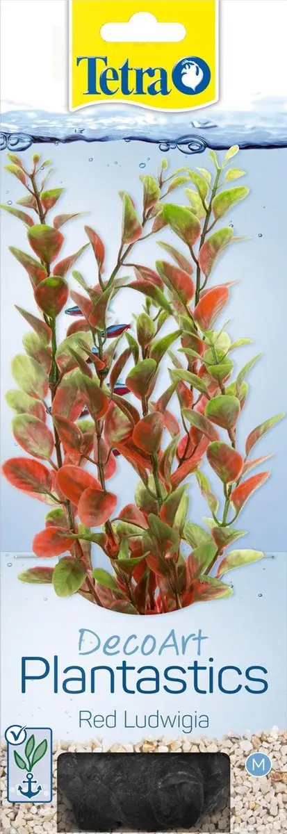 Tetra Decoart Plantastics Ludwigia - Rood 29cm