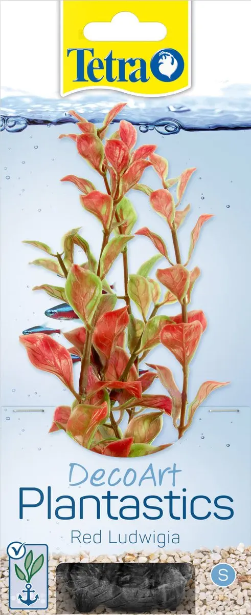Tetra Decoart Plantastics Ludwigia - Rood 29cm