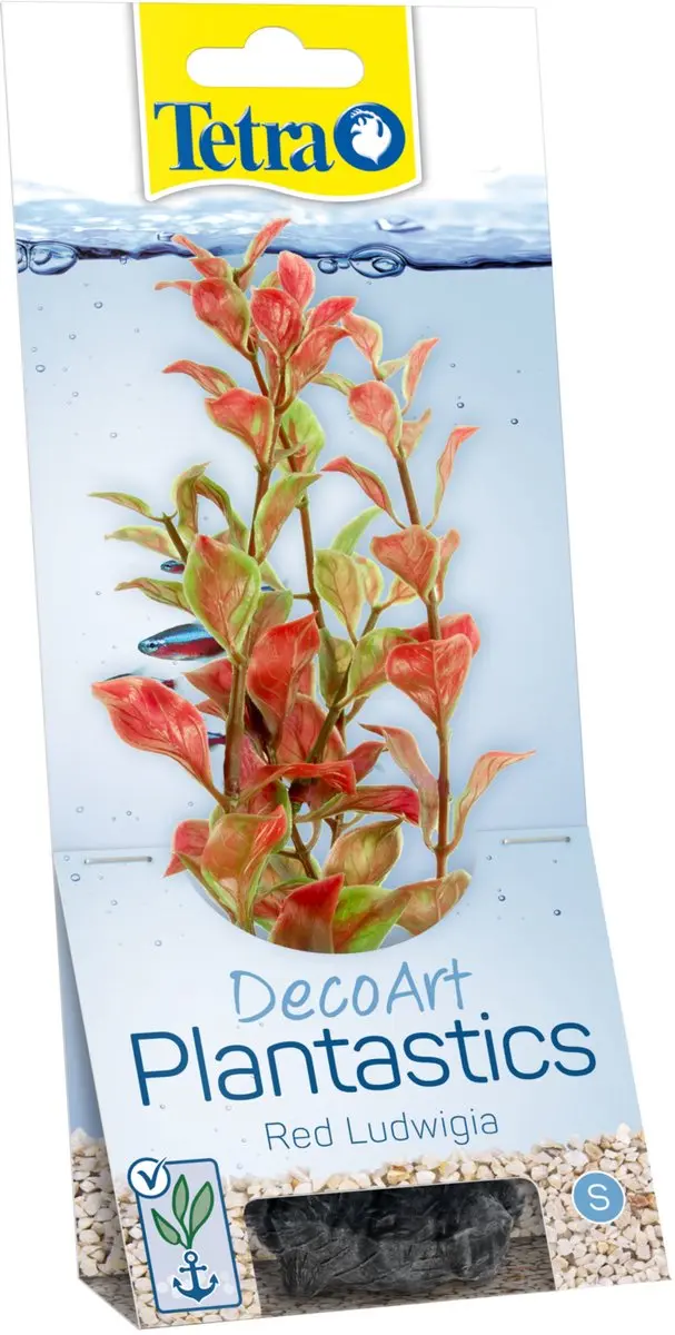 Tetra Decoart Plantastics Ludwigia - Rood 29cm