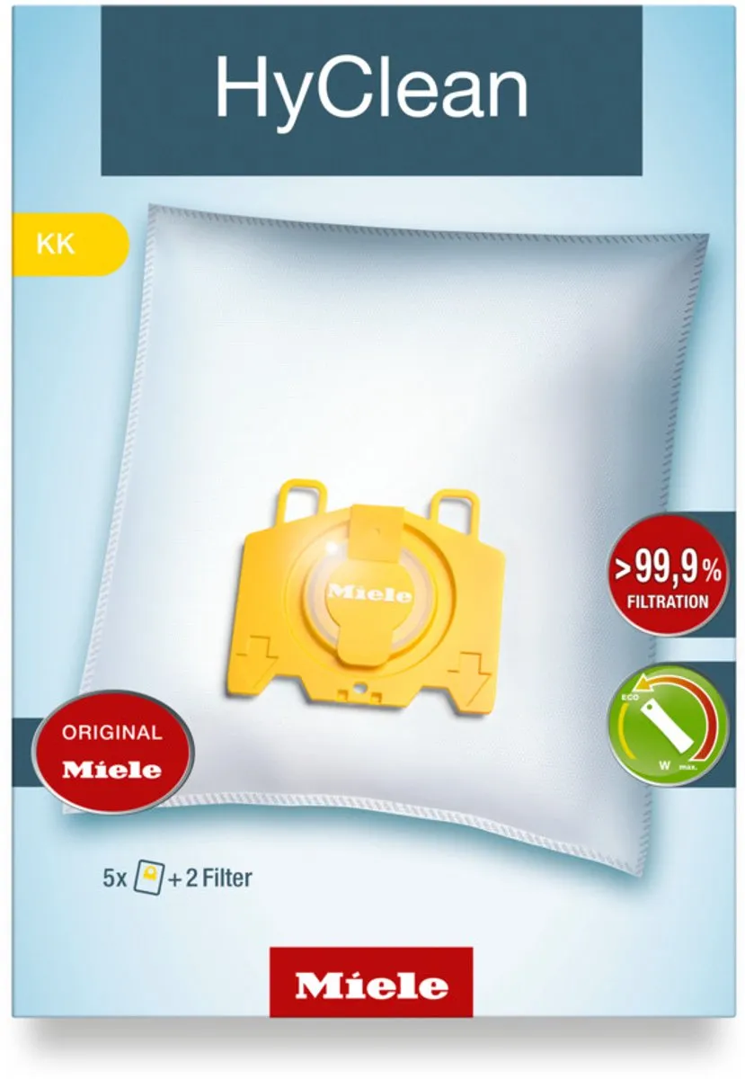 Miele HyClean Efficiency K Stofzuigerzakken - 5 Stuks