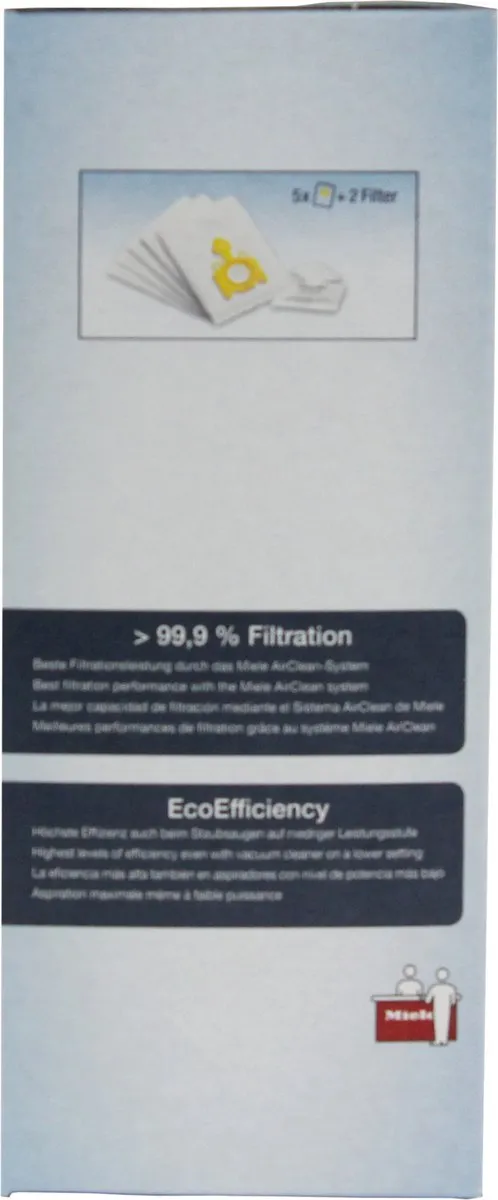 Miele HyClean Efficiency K Stofzuigerzakken - 5 Stuks