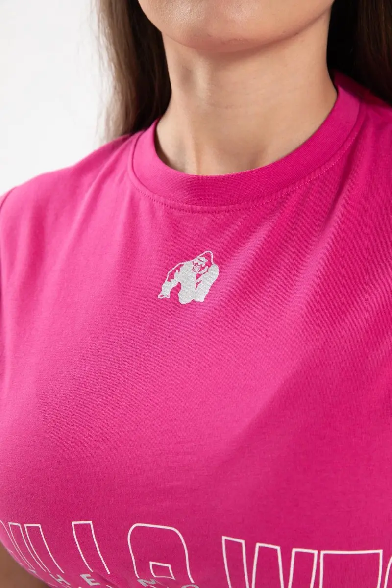 Gorilla Wear Albion Oversized Crop Top - Roze XL