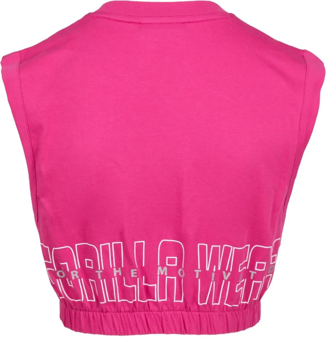 Gorilla Wear Albion Oversized Crop Top - Roze XL
