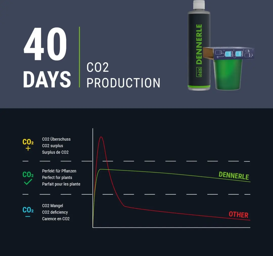 Dennerle Carbo Bio Start 80 CO2-set - Groen