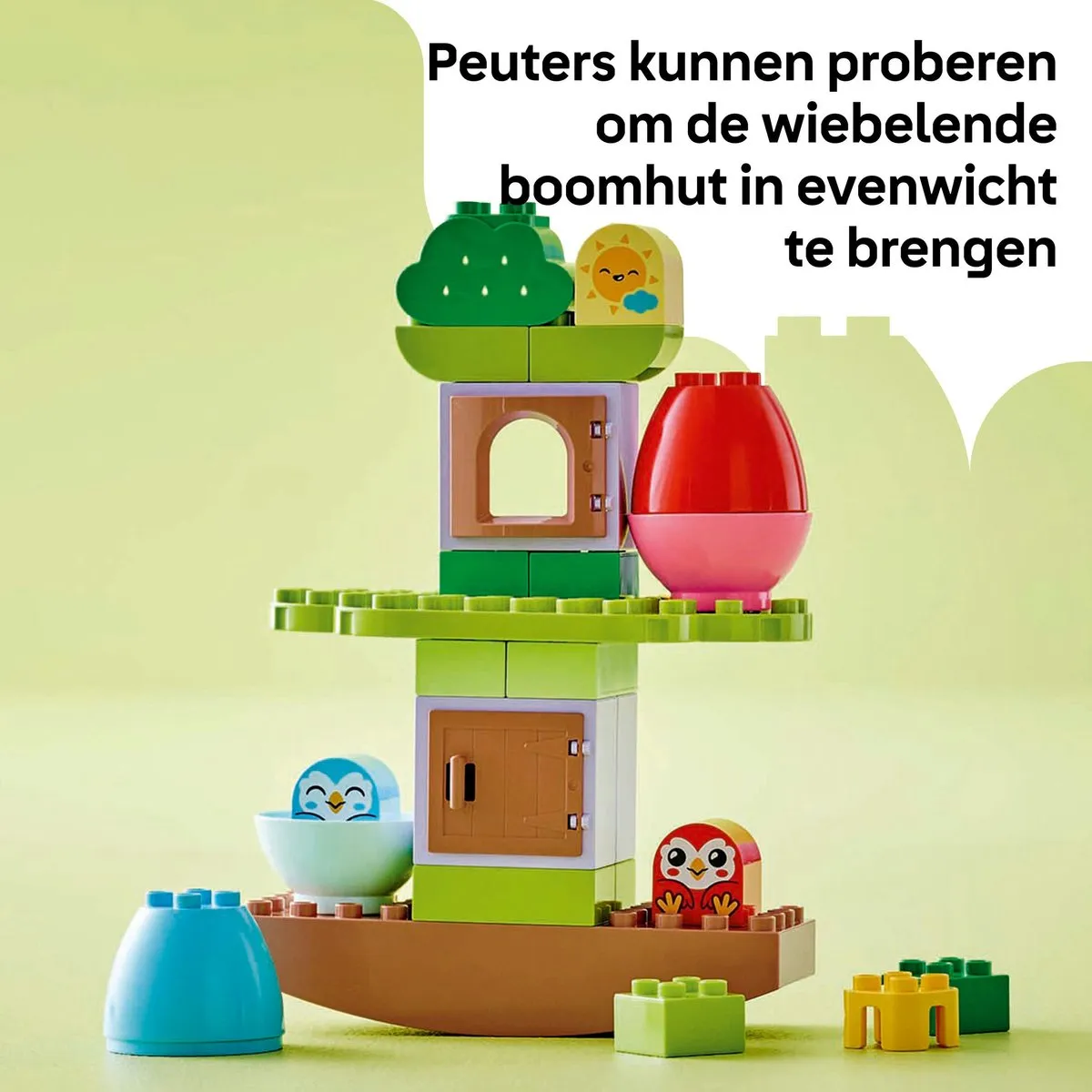 LEGO DUPLO Balanceer- en Stapelboom 10440 - 27 Stukken