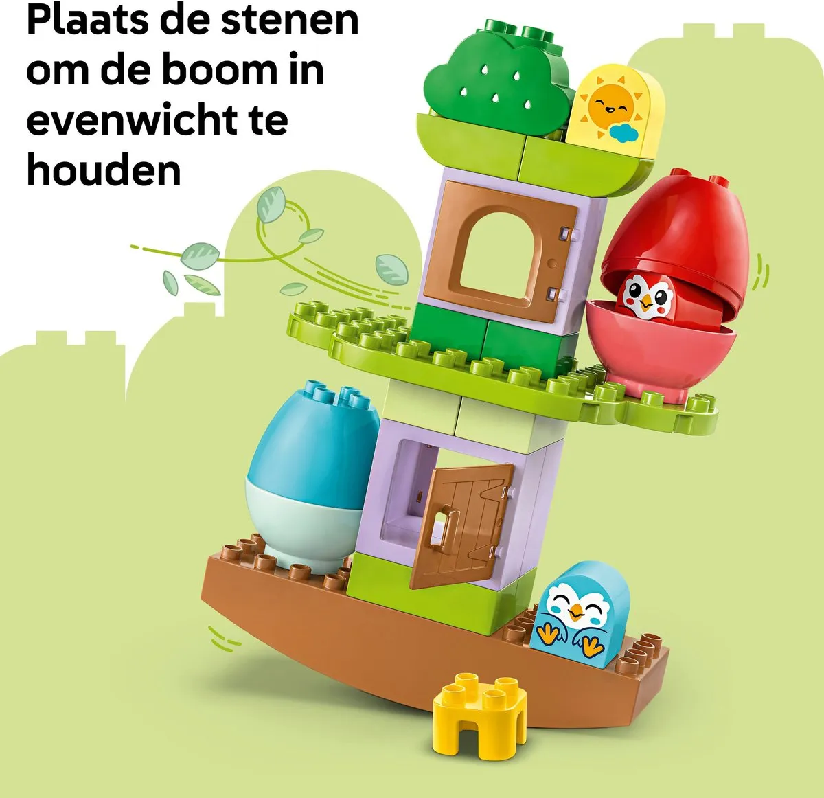 LEGO DUPLO Balanceer- en Stapelboom 10440 - 27 Stukken