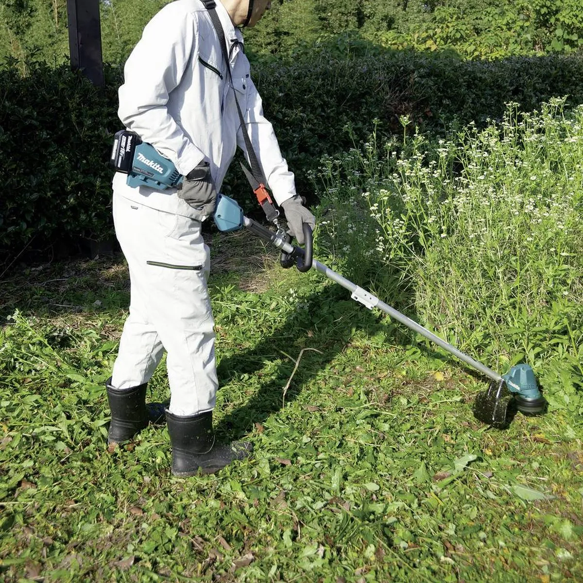 Makita DUR192LRT1 Grastrimmer 18V 5.0Ah - 300mm - afbeelding 6 van 6