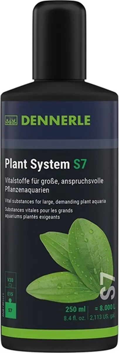 Dennerle Plant System S7 Aquarium Plantenvoeding 250ml