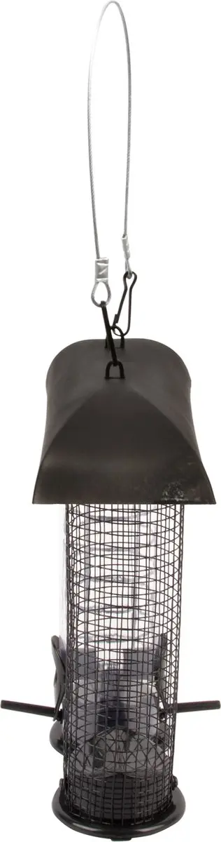 Esschert Design Voedersilo 3-in-1 - Zwart